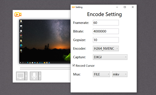 SCRecoder local file settings